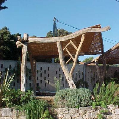 Ramade en vieux bois